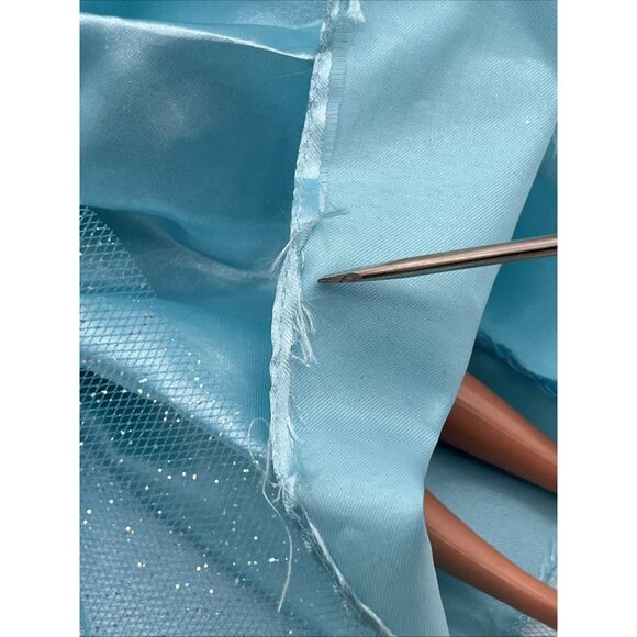 Vintage 1995 Songbird Barbie Doll Blue Gown Dress Long Mattel - Picture 12 of 13